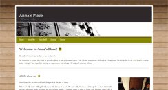 Desktop Screenshot of annasplace.me.uk